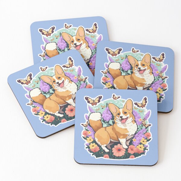 Item preview, Water Colour Corgi designed and sold by ZooStateofMind.
