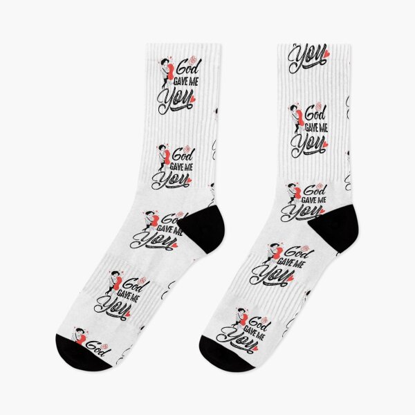 Item preview, God Gave Me You  - Cute Valentine's Day Gift For Couples by FanityPrints designed and sold by FanityPrints.