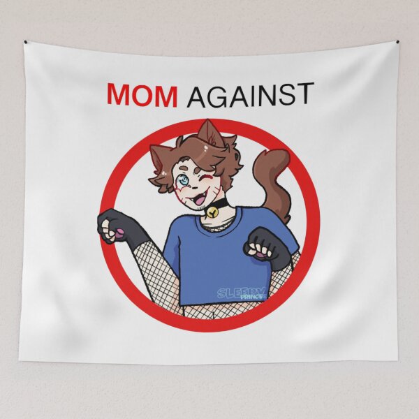 Item preview, I AM A MOM AGAINST CATBOY JERMA    designed and sold by atpicnic23.