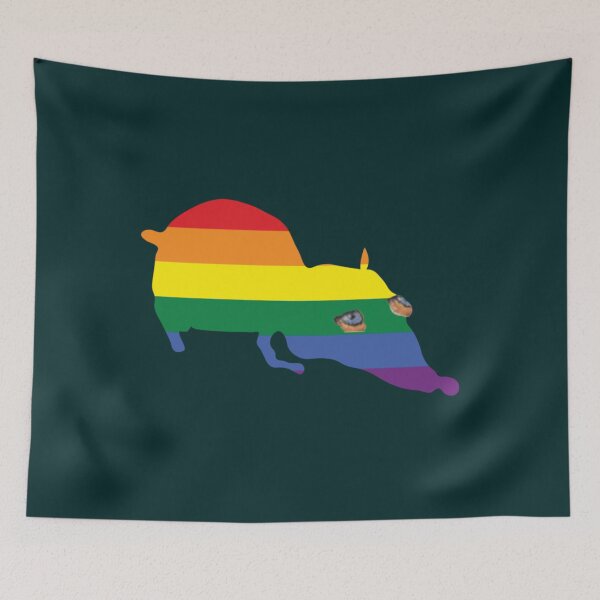 Item preview, Jerma Rat Pride Flag    designed and sold by atpicnic23.