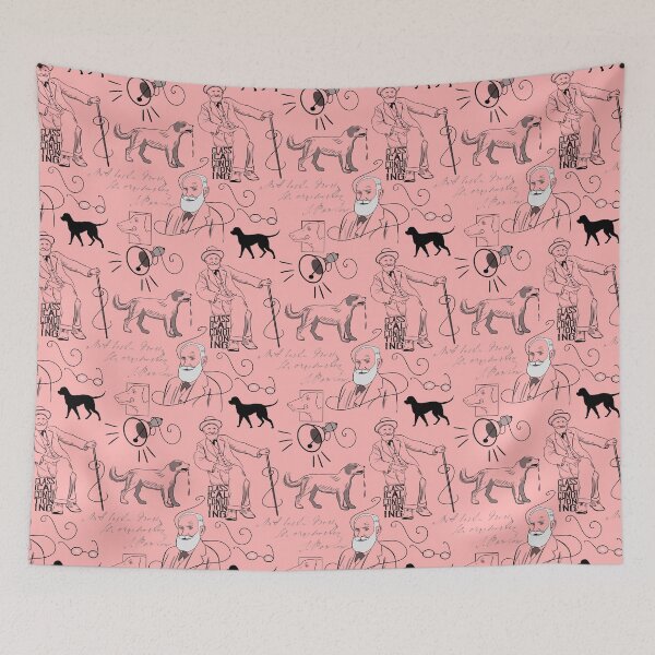 Item preview, Pavlov and His Dogs AOP (Pink) designed and sold by abawizard.
