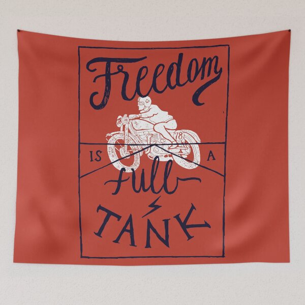 Item preview, Freedom Is A Full Tank designed and sold by BabylonVibes.