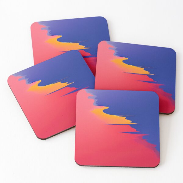 Item preview, Abstract Ocean with Color Block designed and sold by bryanchvzz.