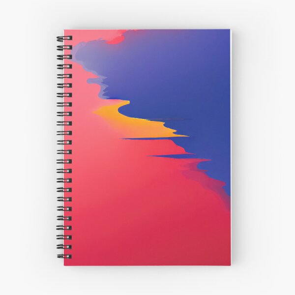 Item preview, Abstract Ocean with Color Block designed and sold by bryanchvzz.