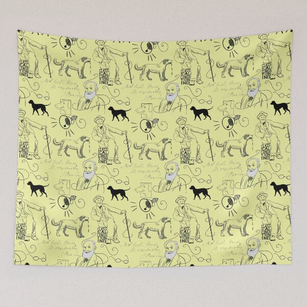 Item preview, Pavlov and His Dogs AOP (Yellow) designed and sold by abawizard.