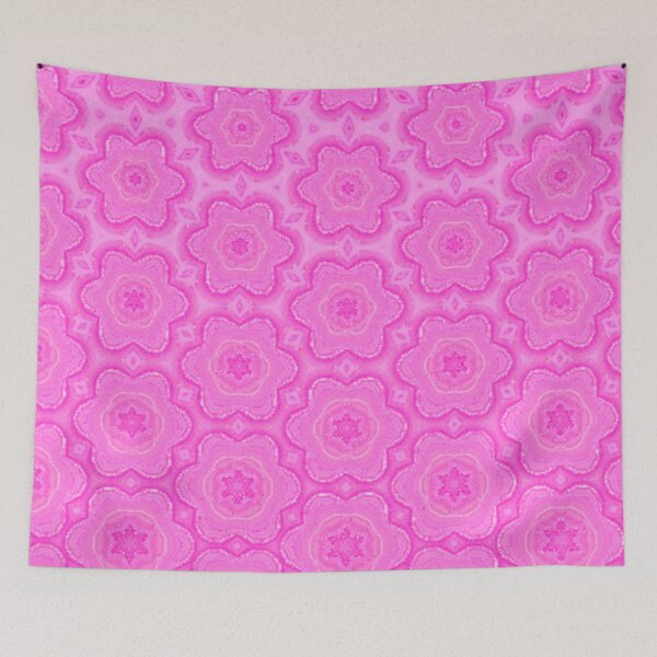 Artikelvorschau, Pink-Blumensteigung entworfen und verkauft von MothFluffStore.