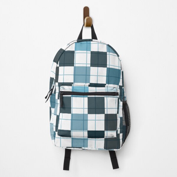 Item preview, Chequered Shades of Blue designed and sold by Jaana Day.