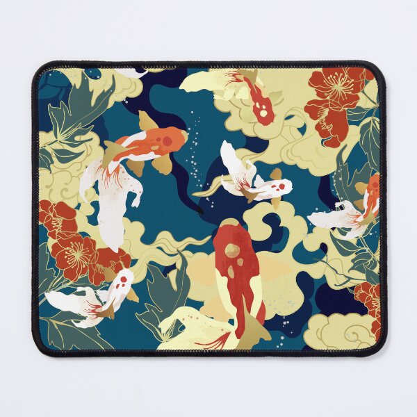 Item preview, traditional classical auspicious cloud koi shading designed and sold by UnaWu533.