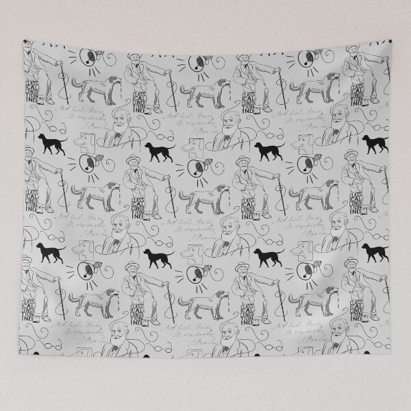 Item preview, Pavlov and His Dogs AOP (Gray) designed and sold by abawizard.