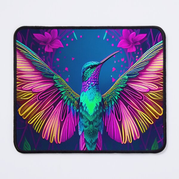 Artikelvorschau, Floral Hummingbird entworfen und verkauft von Go Logo Designs.
