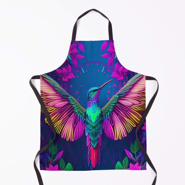 Aperçu de l'œuvre Floral Hummingbird créée et vendue par Go Logo Designs.