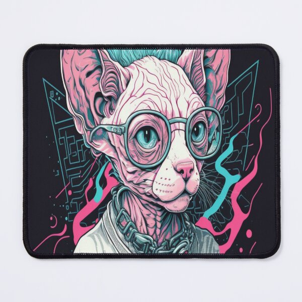 Item preview, Purrfectly Retro Cat - Famous Posters From The 80s designed and sold by Star_.