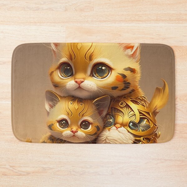 Item preview, Cute Cat and Kitten - fanciful design designed and sold by shakespeare1212.