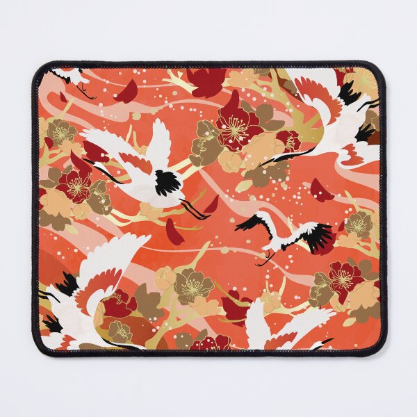 Item preview,  classical auspicious peach blossom crane shading  designed and sold by UnaWu533.