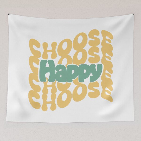 Item preview, Choose Happy, I Choose To Be Happy designed and sold by graphic-genie.