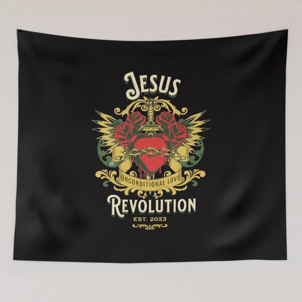 Item preview, Jesus Revolution Unconditional Love designed and sold by miyagifactory.