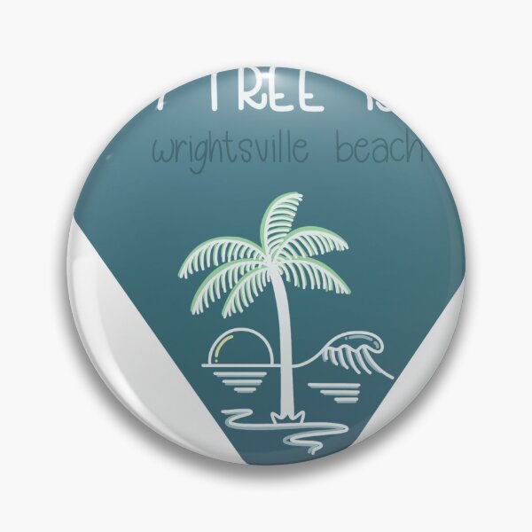 Item preview, Palm Tree Island Wrightsville Beach designed and sold by trippyzipp.