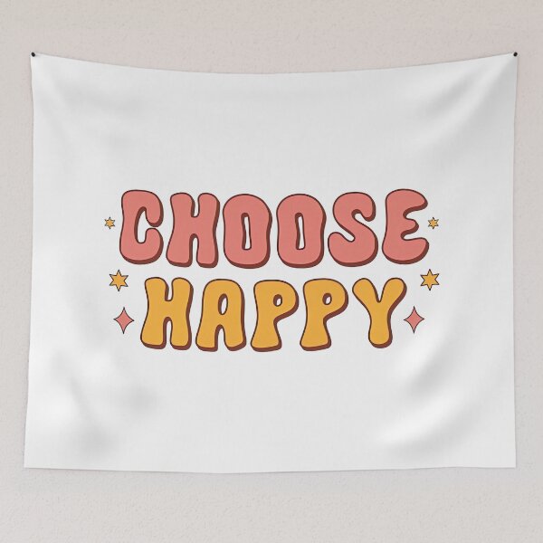 Item preview, Choose Happy, I Choose To Be Happy designed and sold by graphic-genie.
