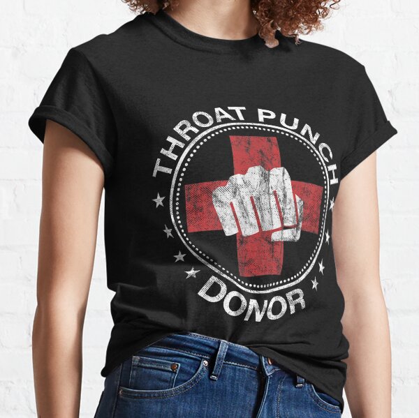 grunt style throat punch t shirt