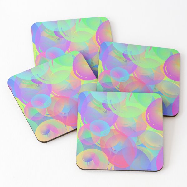 Item preview, Fun neon bubbles designed and sold by nedinesdigitals.