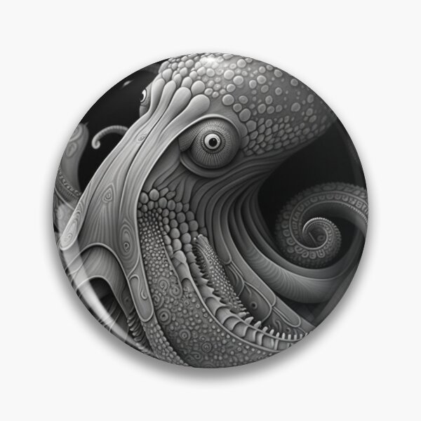Item preview, Sketch of the octopus  designed and sold by AiArtestry.
