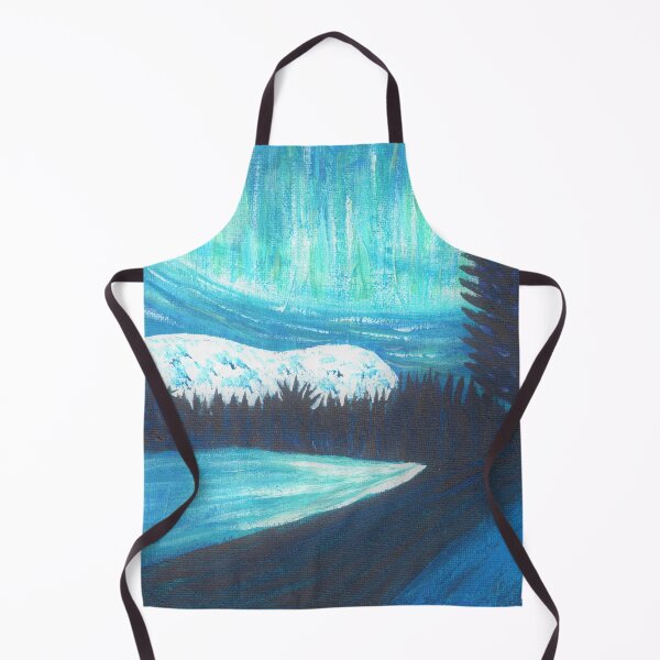 Item preview, The Northern Lights - Blue, Green designed and sold by VibrantArtwork.