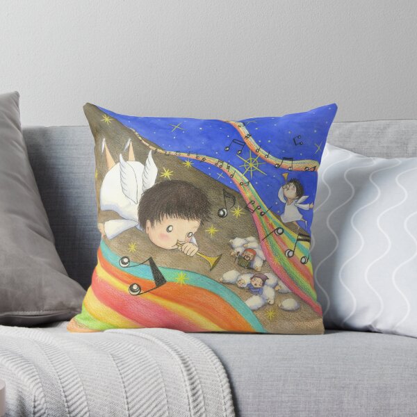 Good news Throw Pillow