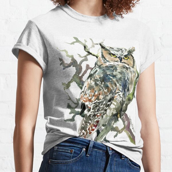 Great Horned OWl Classic T-Shirt