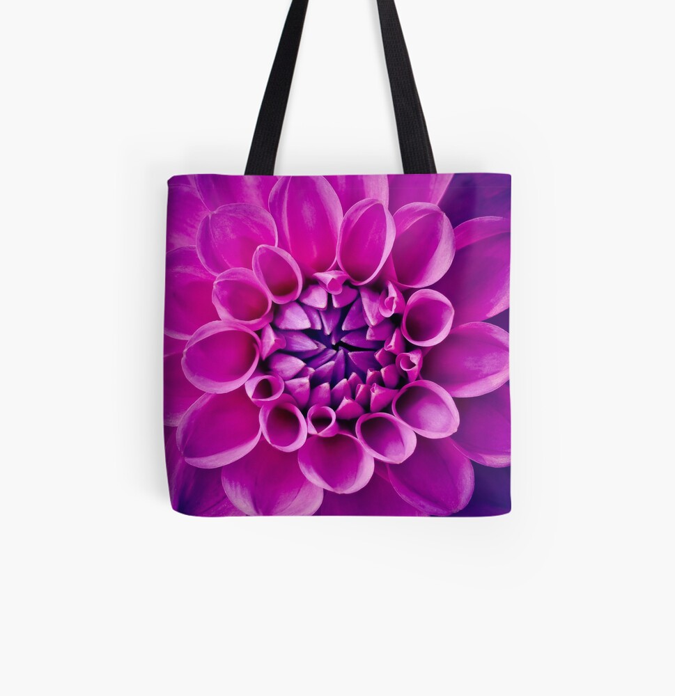 Dahlia Lavender Handbag Purse Organizer Insert