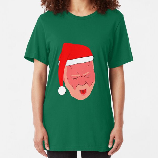 Phil Mitchell Vomiting Santa Slim Fit T-Shirt