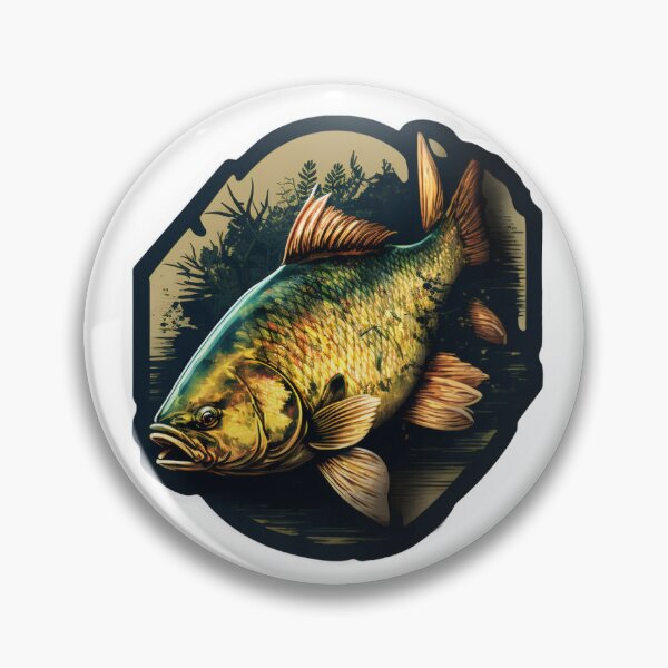 Item preview, Carp Sticker Rod Fishing - Sea fishing, Lake and River Fishing designed and sold by tankarma.