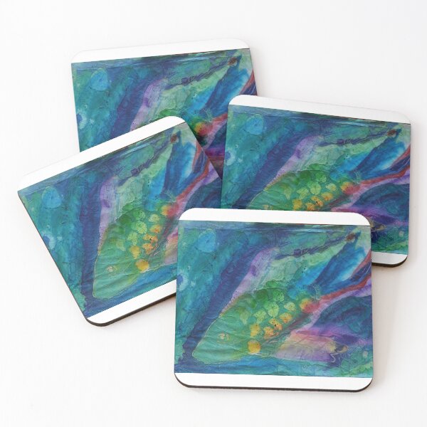 Item preview, Colorful Fish Watercolor Painting designed and sold by SoelleBloom.