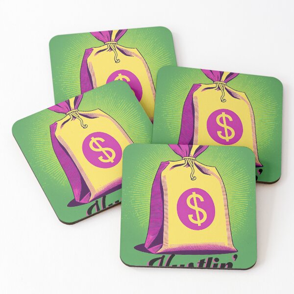 Item preview, Hustlin' Pop Art Money Bag  designed and sold by Tanis-Tweedale.