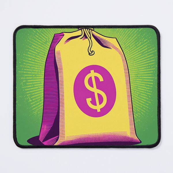 Item preview, Hustlin' Pop Art Money Bag  designed and sold by Tanis-Tweedale.