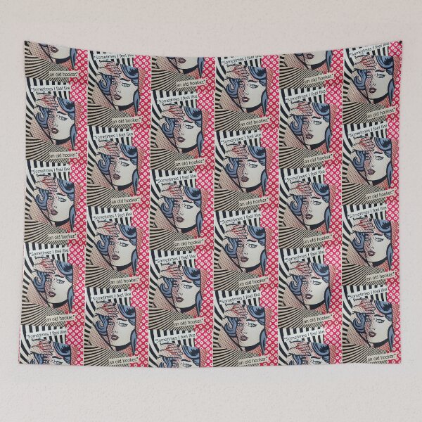 Item preview, Pop Art - Sometimes I feel like an old hooker  designed and sold by ChanelleFyve.