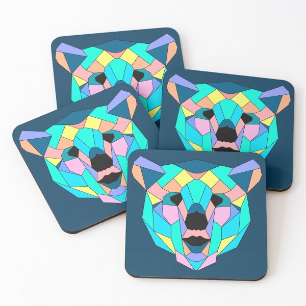 Item preview, I Choose The (Low Poly Rainbow) Bear designed and sold by CreativelySJ.