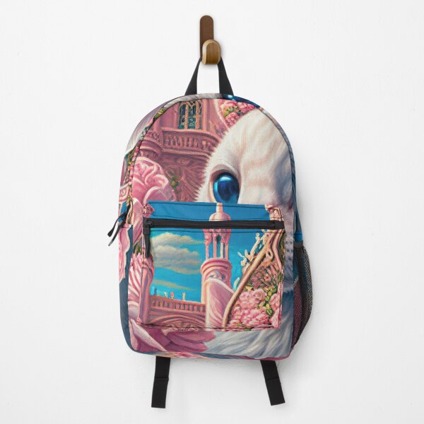Item preview, lovely cat portrait in a rococo city designed and sold by tinkertailorart.