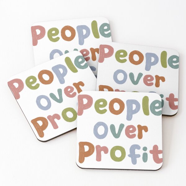 Item preview, Rebel Capitalist - People Over Profit designed and sold by HenrietteDoodle.