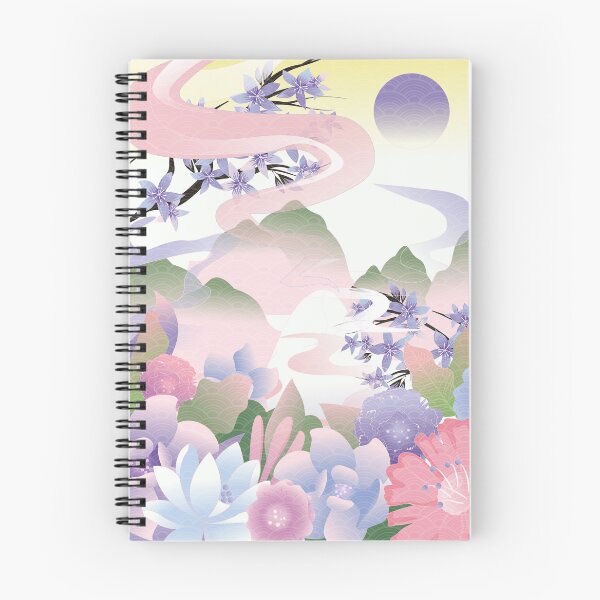 Item preview, color flowers, plum blossom, mountain forest, outdoor landscape designed and sold by UnaWu533.