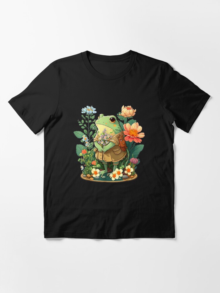 Frog Shirt Womens Cottagecore Wizard Frog Shirts Cute Clothes Graphic  Aesthetic T-shirt, Gifts for Her, Cottage Core, Animal Lovers Shirt 