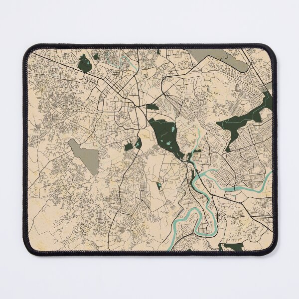 Item preview, Rawalpindi City Map of Punjab, Pakistan - Vintage designed and sold by deMAP.
