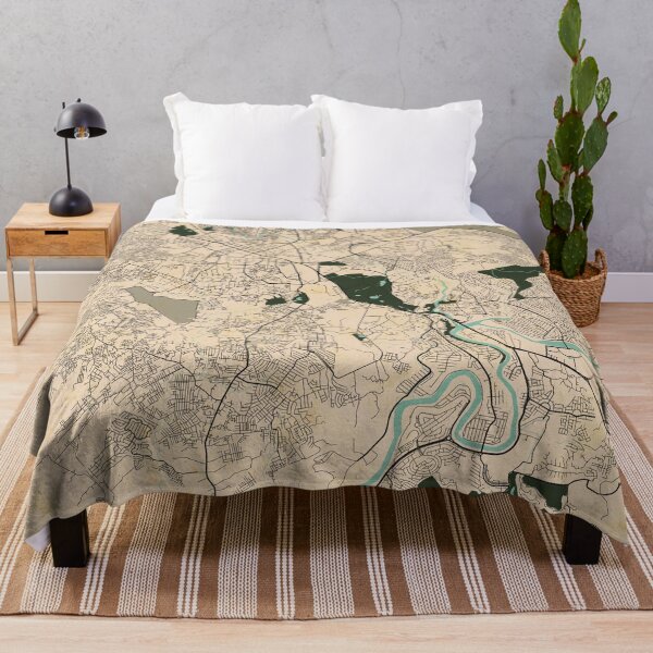 Item preview, Rawalpindi City Map of Punjab, Pakistan - Vintage designed and sold by deMAP.