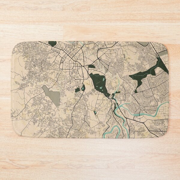 Item preview, Rawalpindi City Map of Punjab, Pakistan - Vintage designed and sold by deMAP.