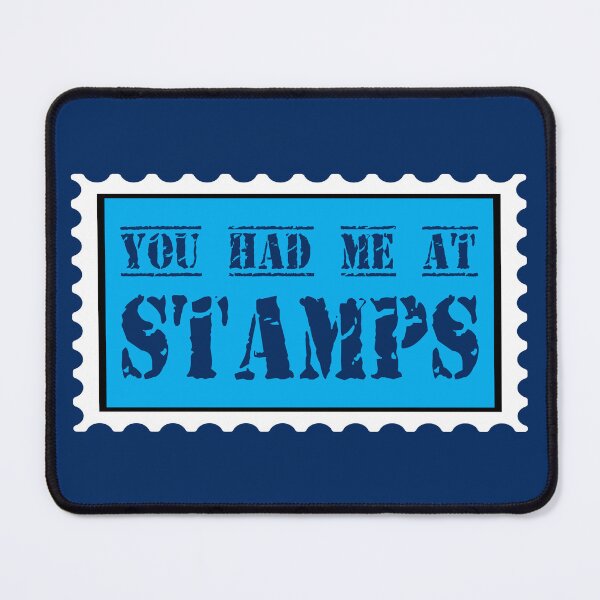 Item preview, You Had Me at Stamps - Stamp Collector designed and sold by S Cube Design.