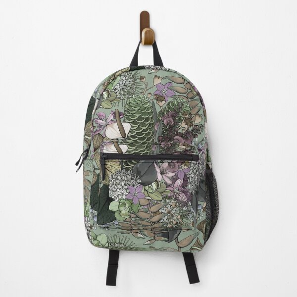 Item preview, Vintage Rainforest Tropical Summer Wildflowers designed and sold by Sketchbook Designs.