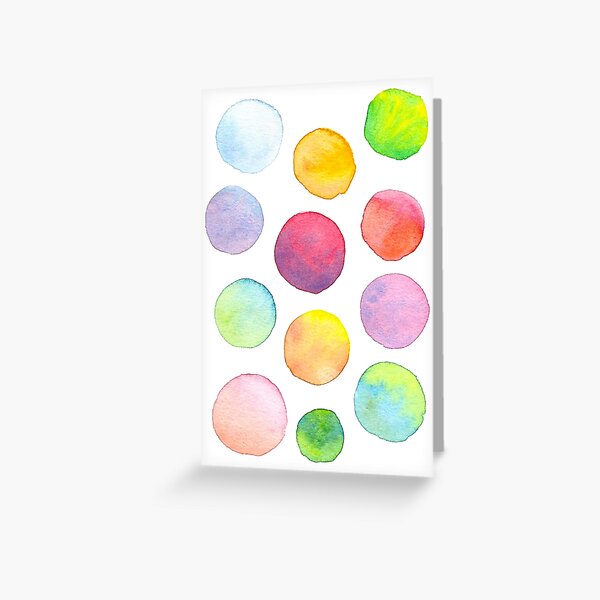 Blending Bubbles Greeting Card