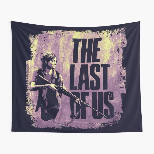  SUIBIAN Tapestry The Last of Us Ellie and Joel Wall Posters  Wall Hanging Decoration for Bedroom Dorm Cool-for Party Art Wall Tapestry :  Home & Kitchen