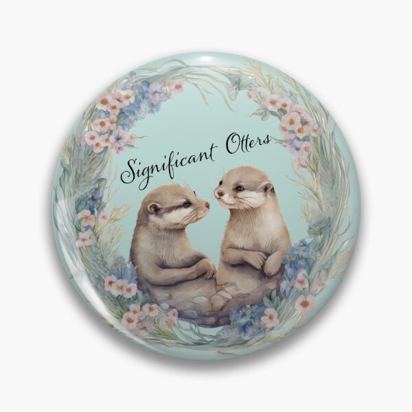 Item preview, Significant Otters Sticker designed and sold by ChrisM63.