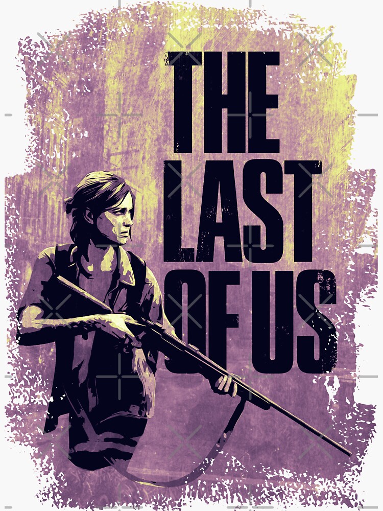 The Last of Us — Ellie & Joel Sticker for Sale by milkuvvay