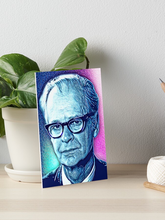 B. F. SKINNER watercolor portrait - FRAMED poster newest - various sizes available! art print